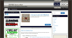 Desktop Screenshot of 300blkammunition.com
